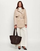 AllSaints Geantă shopper ALBA | piele întoarsă