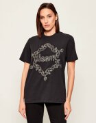 AllSaints Tricou Drip Embellished Boyfriend | Oversize fit