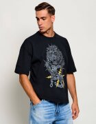AllSaints Tricou Iron Tiger | Relaxed fit