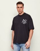 AllSaints Tricou MIXTAPE | Oversize fit
