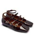 ALOHAS De piele balerini Luke Onix
