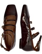 ALOHAS De piele balerini Luke Onix