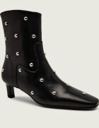 ALOHAS De piele botine cu toc subțire
