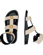 ALOHAS Sandale Clarisa | piele întoarsă