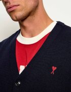 AMI Paris De lână cardigan | Slim Fit