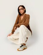 AMI Paris Sneakers Mirage cu adaos de piele