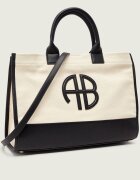 Anine Bing Geantă shopper MEDIUM LARA cu adaos de piele