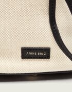Anine Bing Geantă tip sac MINI ALANA cu adaos de piele