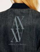 Armani Exchange De blugi geacă bomber | Cropped Fit