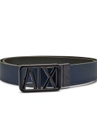 Armani Exchange De piele cu două fețe curea