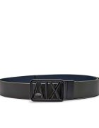 Armani Exchange De piele cu două fețe curea