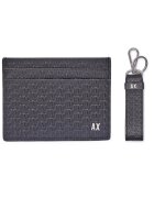 Armani Exchange De piele husă pentru carduri + breloc