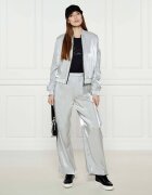 Armani Exchange De satin pantaloni cargo | Loose fit