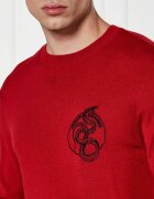 Armani Exchange Pulover | Regular Fit cu adaos de lână