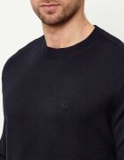 Armani Exchange Pulover | regular fit cu adaos de mătase