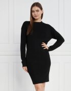 Armani Exchange Rochie Vestito cu adaos de lână