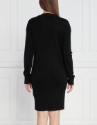 Armani Exchange Rochie Vestito cu adaos de lână