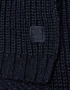 Armani Exchange Șal cu adaos de lână