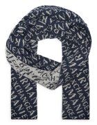 Armani Exchange Șal cu adaos de lână