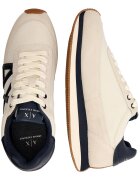 Armani Exchange Sneakers cu adaos de piele