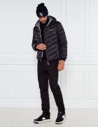 Armani Exchange Sneakers cu adaos de piele