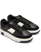 Armani Exchange Sneakers cu adaos de piele