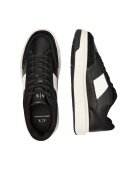 Armani Exchange Sneakers cu adaos de piele