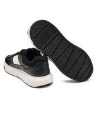 Armani Exchange Sneakers cu adaos de piele