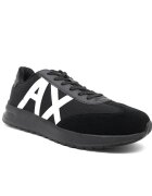 Armani Exchange Sneakers cu adaos de piele