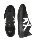 Armani Exchange Sneakers cu adaos de piele