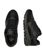 Armani Exchange Sneakers cu adaos de piele
