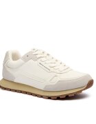 Armani Exchange Sneakers cu adaos de piele