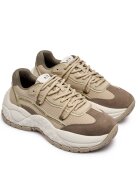 Armani Exchange Sneakers cu adaos de piele