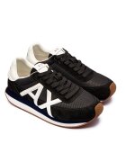 Armani Exchange Sneakers cu adaos de piele