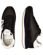 Armani Exchange Sneakers cu adaos de piele
