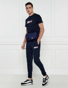 Armani Exchange Sneakers ENGLISH cu adaos de piele