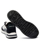 Armani Exchange Sneakers ENGLISH cu adaos de piele