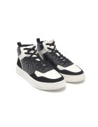 Armani Exchange Sneakers ENGLISH cu adaos de piele