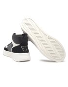 Armani Exchange Sneakers ENGLISH cu adaos de piele