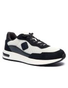 Armani Exchange Sneakers ENGLISH cu adaos de piele