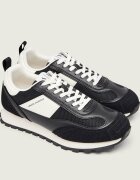 Armani Exchange Sneakers | piele întoarsă cu adaos de piele