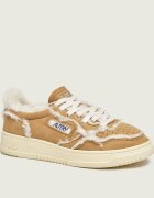 AUTRY Căptușite sneakers Medalist | piele întoarsă (zamsz) | cu adaos de lână | shearling