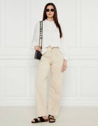 Ba&sh Blugi Fima | Relaxed fit | cu adaos de in