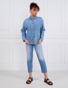 Ba&sh Cămașă | Regular Fit | cu adaos de in