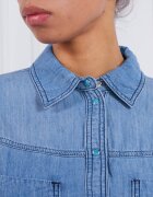 Ba&sh Cămașă | Regular Fit | cu adaos de in