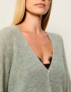 Ba&sh De lână cardigan Isaac | Relaxed fit