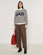 Ba&sh Pantaloni CADWIN | flare fit cu adaos de lână
