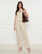 Ba&sh Pantaloni PEANUT | Relaxed fit | cu adaos de in
