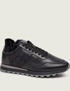 Baldinini De piele căptușite sneakers | shearling cu adaos de lână