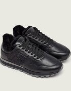 Baldinini De piele căptușite sneakers | shearling cu adaos de lână